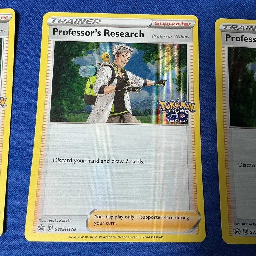 Pokemon TCG Vtg Holo‎ Mid Era lot of 6 Cards Trainers Supporter Item Holos -CA